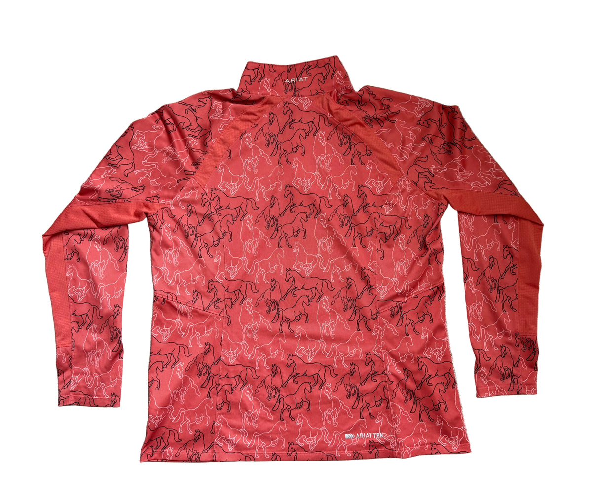 AriatTEK Horse Print Performance Shirt - XL