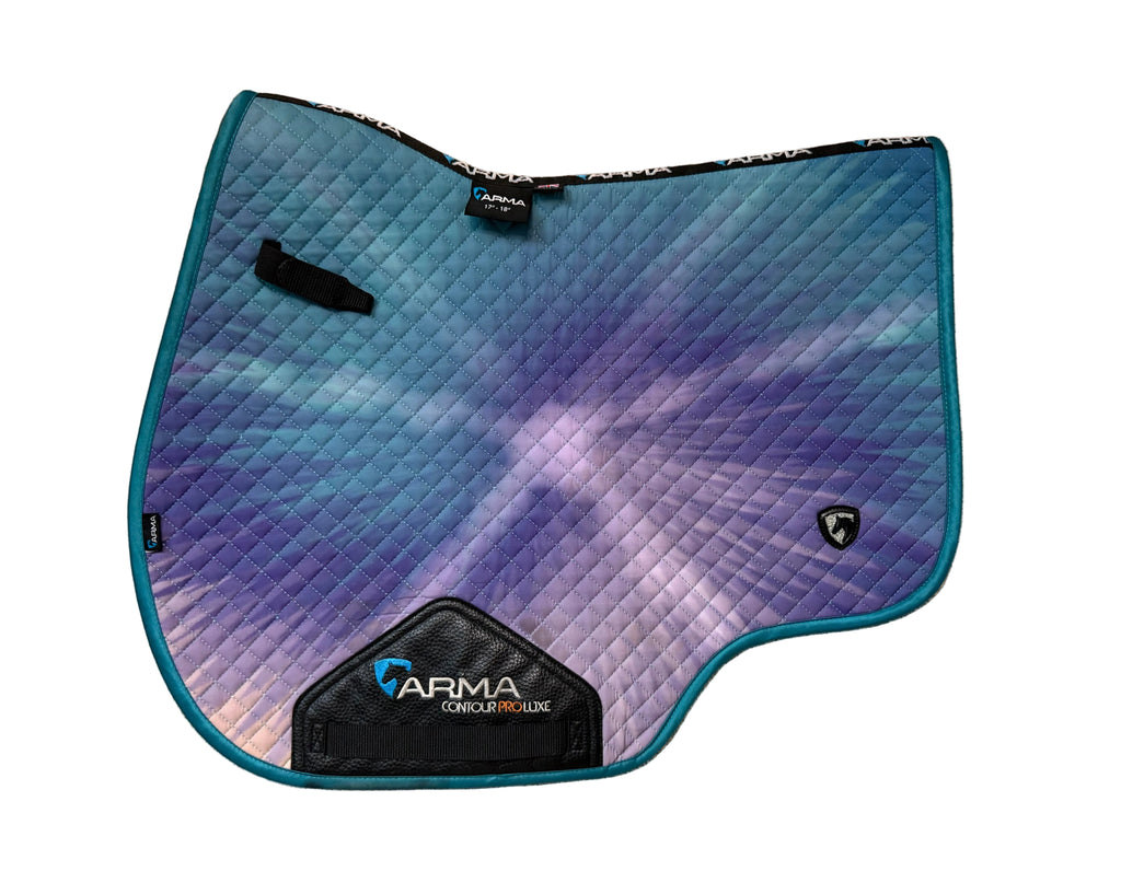 ARMA Contour Pro Luxe saddle pad, 17”–18”