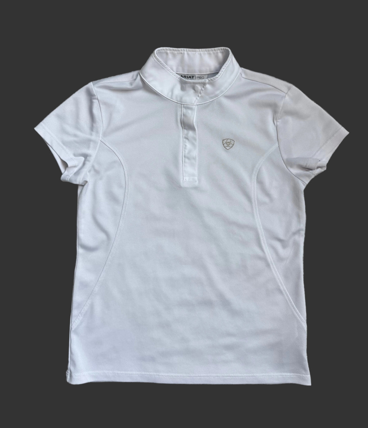 Ariat Pro Series Youth Short Sleeve Show Shirt – Size S/8