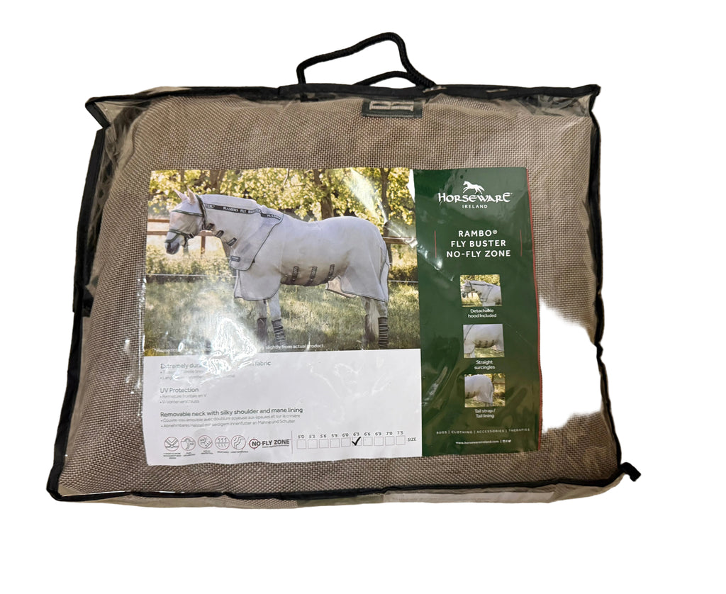 Horseware Ireland Rambo Fly Buster No-Fly Zone Fly Sheet – 75”