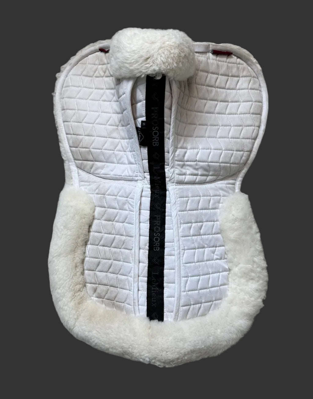 LeMieux ProSorb Lambswool Corrective Half Pad – Medium
